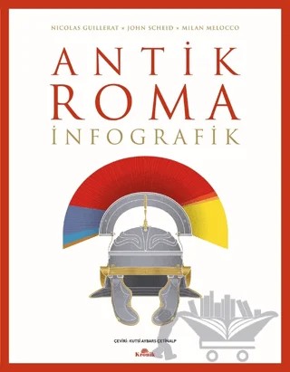 Antik Roma: İnfografik – Nicolas Guillerat, John Scheid, Milan Melocco – Kronik Kitap kitap kapağı