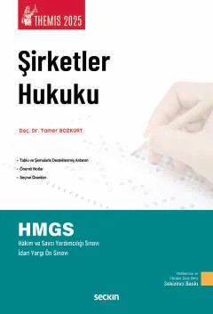 THEMIS – Şirketler Hukuku – Konu Anlatımı – Tamer Bozkurt – Seçkin Yayıncılık kitap kapağı