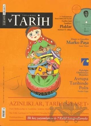 Toplumsal Tarih Dergisi Sayı: 117 – Tarih Vakfı Yurt Yayınları - Toplumsal Tarih Dergisi kitap kapağı