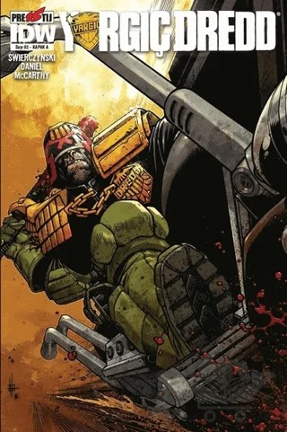 Yargıç Dredd Sayı : 2 - Kapak A – Presstij Kitap kitap kapağı