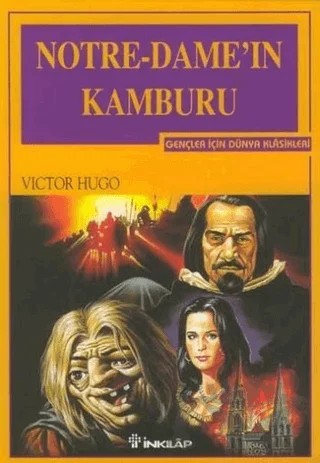 Notre-Dame’ın Kamburu – Victor Hugo – İnkılap Kitabevi kitap kapağı