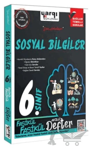 6. Sınıf Sosyal Bilgiler Fasikül Fasikül Akıllı Defter – Kolektif – Yargı Yayınevi kitap kapağı