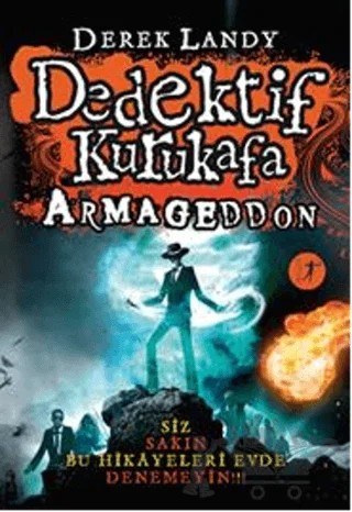 Dedektif Kurukafa - Armageddon – Derek Landy – Artemis Yayınları kitap kapağı
