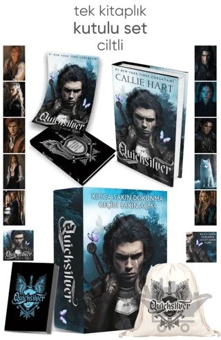 Quicksilver Kutulu Set – Callie Hart – İndigo Kitap kitap kapağı