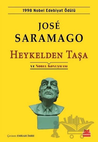 Heykelden Taşa ve Nobel Konuşması – Jose Saramago – Kırmızı Kedi Yayınevi kitap kapağı