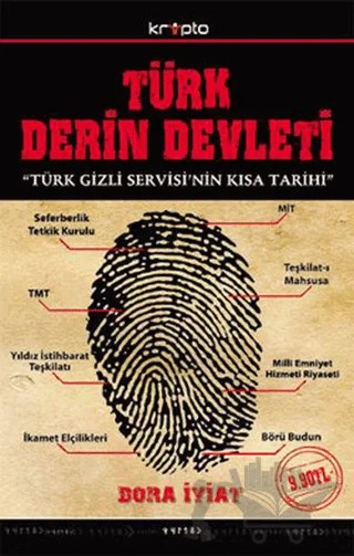 Türk Derin Devleti – Bora İyiat – Kripto Basım Yayın kitap kapağı