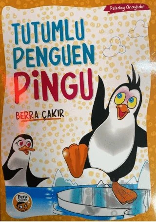Tutumlu Penguen Pingu – Berra Çakır – Pera Basım Yayıncılık kitap kapağı