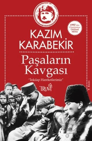 Paşaların Kavgası – Kazım Karabekir – Truva Yayınları kitap kapağı