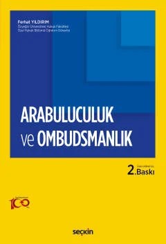 Arabuluculuk ve Ombudsmanlık – Ferhat Yıldırım – Seçkin Yayıncılık kitap kapağı