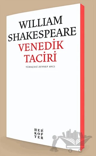 Venedik Taciri – William Shakespeare – Helikopter Yayınları kitap kapağı