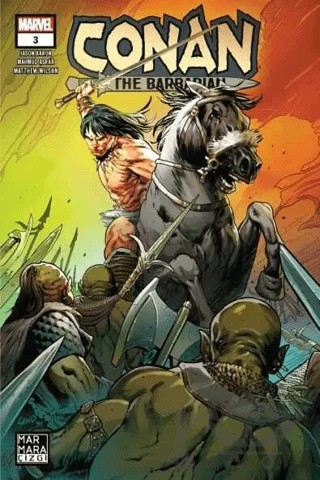 Conan The Barbarian 3 – Jason Aaron – Marmara Çizgi kitap kapağı