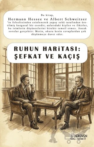 Ruhun Haritası: Şefkat ve Kaçış – Hermann Hessee, Albert Schweitzer – Serüven Yayınevi kitap kapağı