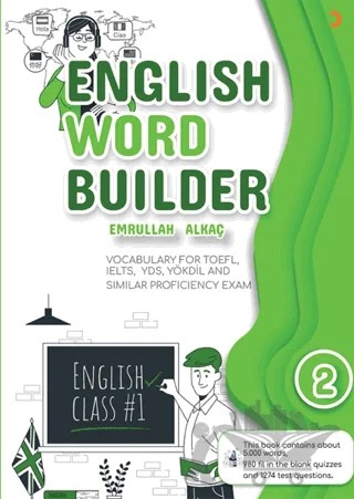 English Word Builder 2 – Emrullah Alkaç – Cinius Yayınları kitap kapağı