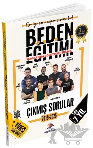 2026 ÖABT MEB-AGS Beden Eğitimi Öğretmenliği Çıkmış Sorular Son 7 Yıl Konularına Göre Çözümlü – Emirhan Beyazıt, İbrahim Ögür, Metin Usluoğlu, Hüseyin Küçüksubaşı, Mevlüt Seferoğlu, Şahin Adıgüzel, Salim Peçinkaya, Kadir Çeliksoy, Bahadır Samet Baykul – Dizgi Kitap kitap kapağı