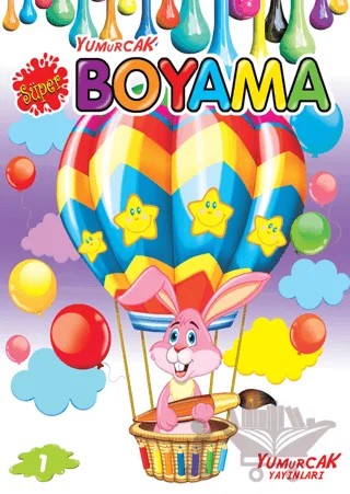Süper Boyama 1 – Kolektif – Yumurcak Yayınları kitap kapağı