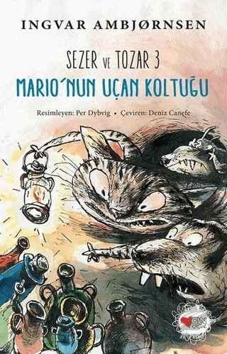Mario'nun Uçak Koltuğu - Sezer ve Tozar 3 – Ingvar Ambjörnsen – Can Çocuk Yayınları kitap kapağı
