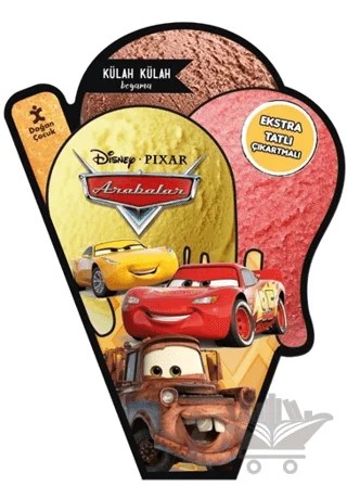Disney Arabalar - Külah Külah Boyama – Kolektif – Doğan Çocuk kitap kapağı