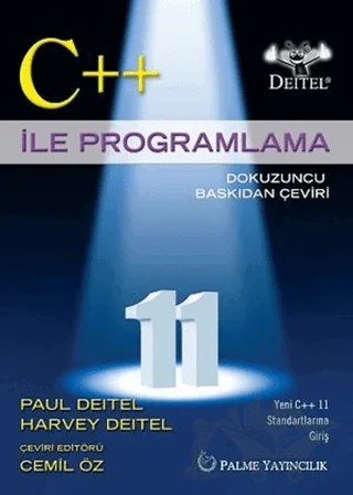 C ++ ile Programlama – Harvey Deitel, Paul Deitel – Palme Yayıncılık kitap kapağı