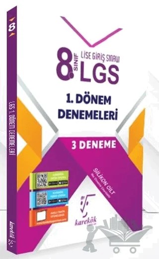 8.Sınıf LGS 1.Dönem Denemeleri 3 Deneme – Kolektif – Karekök Yayıncılık kitap kapağı
