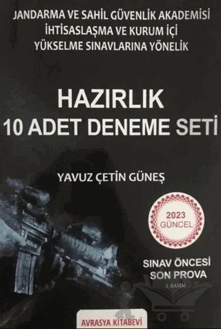 JSPS Açıklamalı Deneme Testleri (10 Deneme) – Yavuz Çetin Güneş – Askeri Sınav Kitapları kitap kapağı