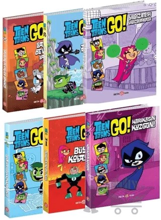 DC Comics: Teen Titans GO! Macera Seti (6 Kitap) – J. E. Bright – Beta Kids kitap kapağı