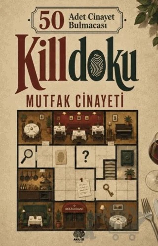 50 Cinayet Bulmacası Killdoku Mutfak Cinayeti – Kolektif – Akıl İzi Yayınları kitap kapağı