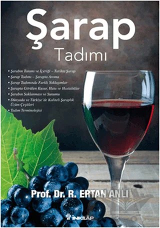 Şarap Tadımı – Ertan Anlı – İnkılap Kitabevi kitap kapağı
