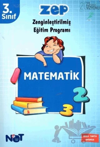 3. Sınıf Zep -  Matematik – Kolektif – Bi Not Yayınları kitap kapağı
