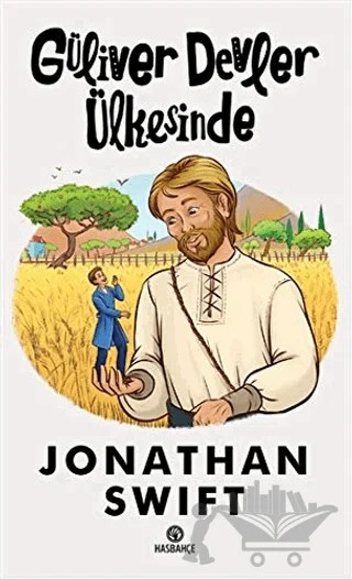 Güliver Devler Ülkesinde – Jonathan Swift – Hasbahçe kitap kapağı