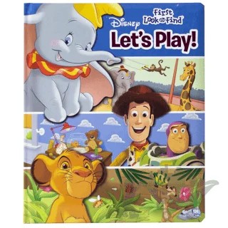 Disney: First Look and Find Let's Play! – Kolektif – Pi Kids kitap kapağı