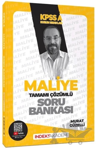 KPSS A Grubu Maliye Soru Bankası – Murat Güzelli – İndeks Akademi Yayıncılık kitap kapağı