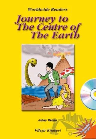 Journey to The Center of The Earth Level 6 – Jules Verne – Beşir Kitabevi kitap kapağı
