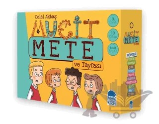 Mucit Mete ve Tayfası 3. Sınıf Hikaye Seti (10 Kitap Takım) – Celal Akbaş – Mavi Kirpi Yayınları kitap kapağı