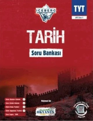 TYT Iceberg Tarih Soru Bankası – Mehmet Kır – Okyanus Yayınları kitap kapağı