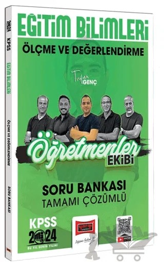 2024 KPSS Eğitim Bilimleri Öğretmenler Ekibi Ölçme ve Değerlendirme Tamamı Çözümlü Soru Bankası – Kolektif – Yargı Yayınevi kitap kapağı