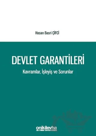 Devlet Garantileri – Hasan Basri Çifci – On İki Levha Yayınları kitap kapağı