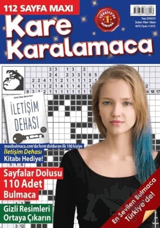 Maxi Kare Karalamaca 1 – Kolektif – Maxi Yayıncılık kitap kapağı