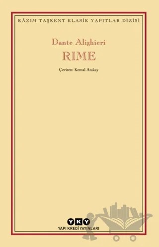 Rime Şiirler – Dante Alighieri – Yapı Kredi Yayınları kitap kapağı