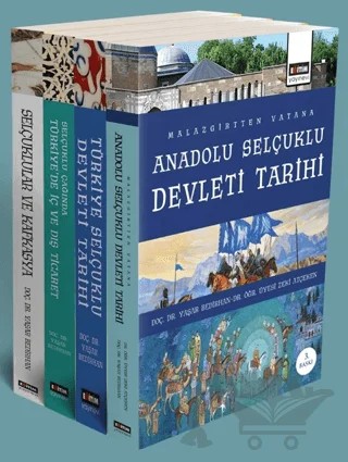 Selçuklu Tarihi Seti (4 Kitap Takım) – Yaşar Bedirhan – Eğitim Yayınevi - Ders Kitapları kitap kapağı