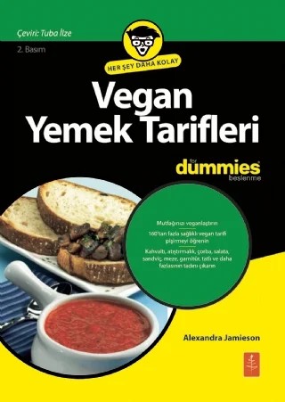Vegan Yemek Tarifleri for Dummies - Vegan Cooking for Dummies – Alexandra Jamieson – Dummies kitap kapağı