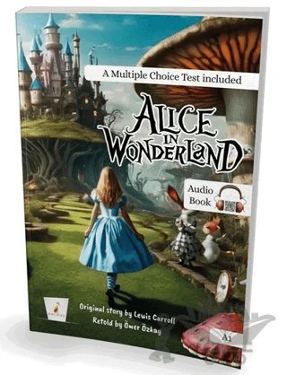 Alice in Wonderland A1 – Ömer Özkay – Pelikan Tıp Teknik Yayıncılık kitap kapağı