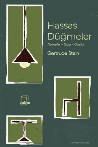 Hassas Düğmeler – Gertrude Stein – Dedalus Kitap kitap kapağı