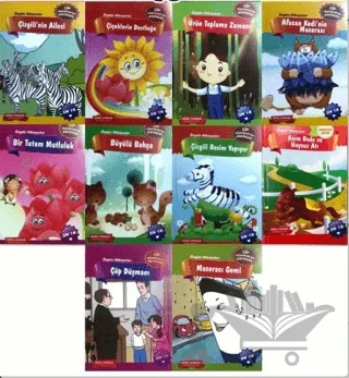 Çöp Düşmanları'nın Maceraları 10 Kitap Set – Kolektif – Gönül Yayıncılık kitap kapağı