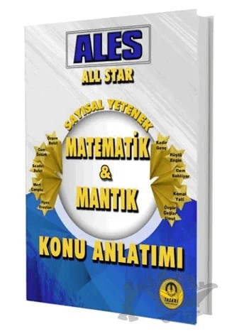 Ales All Star Sayısal Konu Anlatımı – Kollektif – Tasarı Eğitim Yayınları kitap kapağı