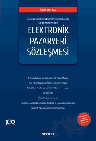 Elektronik Pazaryeri Sözleşmesi – Aysel Demirel – Seçkin Yayıncılık kitap kapağı
