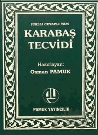 Karabaş Tecvidi (Tecvid-001) – Abdullah İbni Eyyub – Pamuk Yayıncılık kitap kapağı