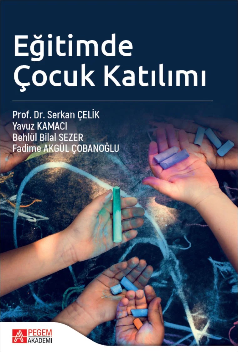 Eğitimde Çocuk Katılımı – Pegem Akademi Yayıncılık kitap kapağı