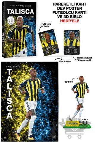 Talisca - Sahanın Yıldızları – Ömer Fikret Şen – Parodi Yayınları kitap kapağı