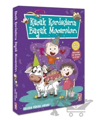 Küçük Kardeşlerin Büyük Maceraları Seti (5 Kitap) – Selcen Yüksel Arvas – Timaş Çocuk kitap kapağı