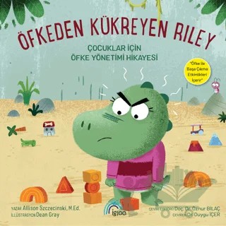 Öfkeden Kükreyen Riley – Allison Szczecinski – İgloo Yayınevi kitap kapağı